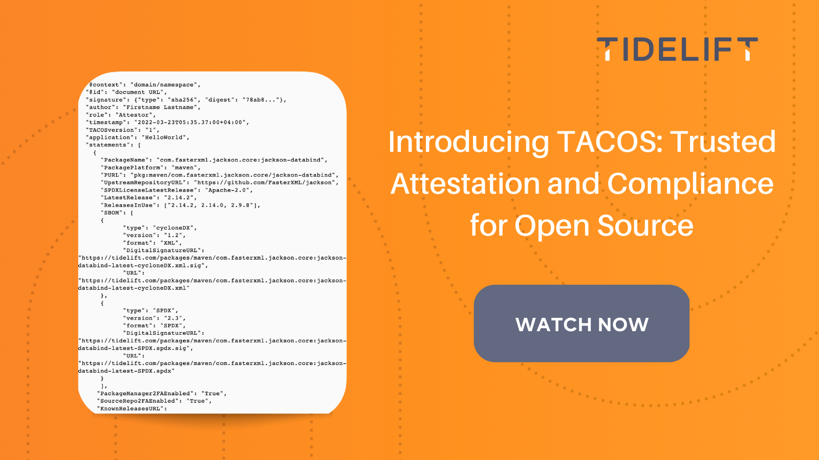 Introducing TACOS: Trusted Attestation and Compliance for Open Source