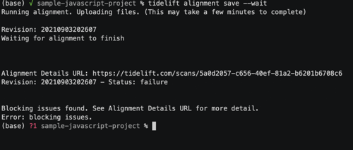 Tidelift command line interface makes it easy for developers to work quickly