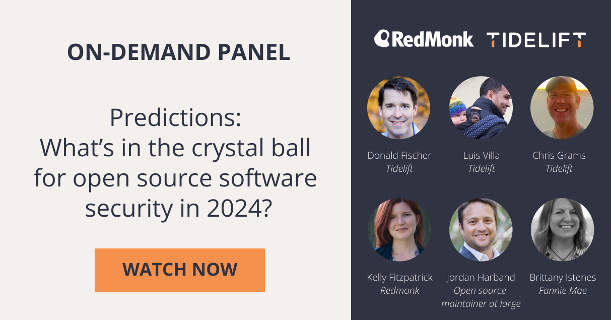 Predictions: What’s in the crystal ball for open source software security in 2024?