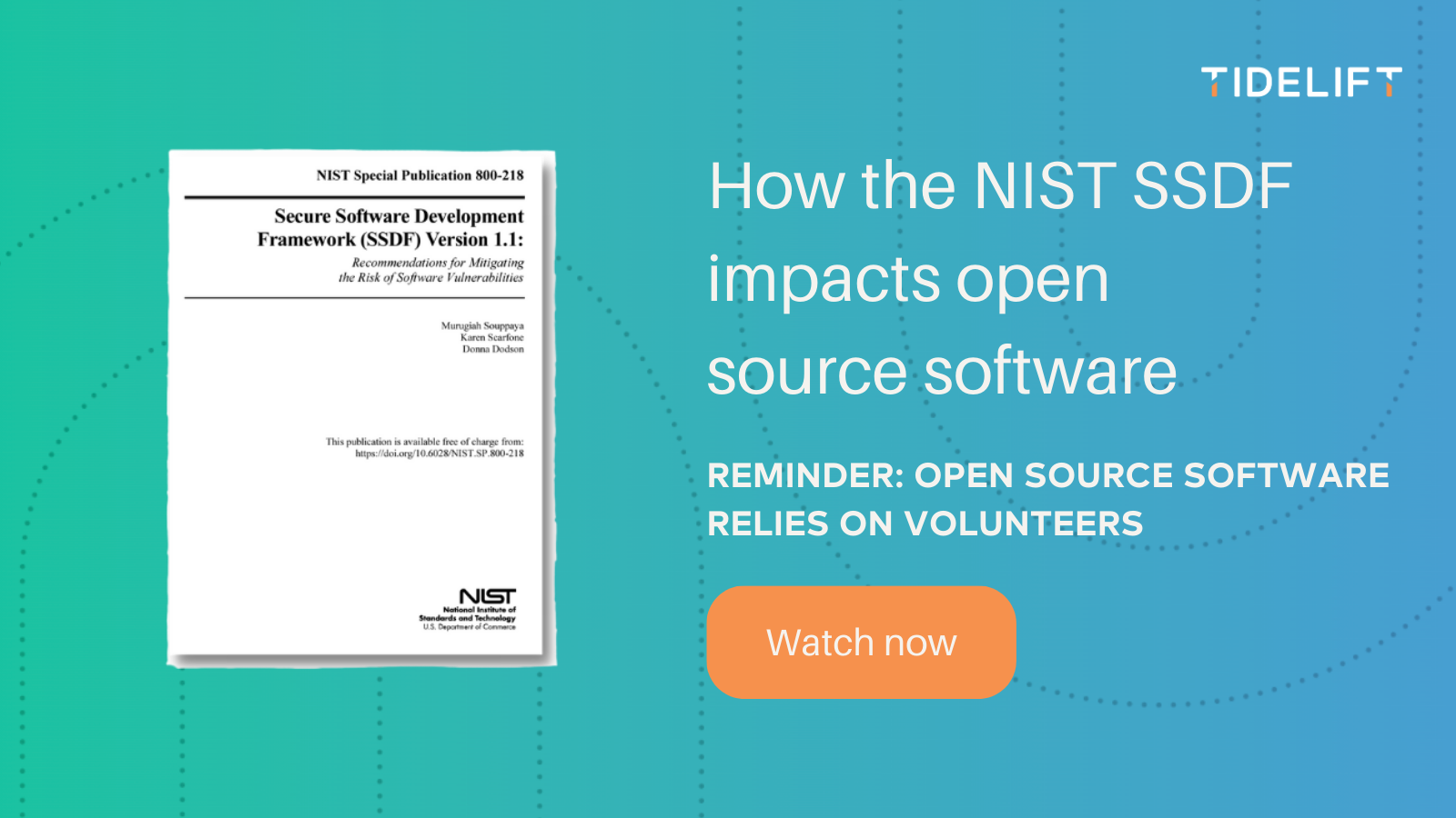 Reminder: open source software relies on volunteers