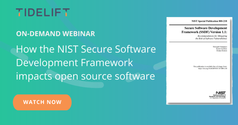 How the NIST SSDF impacts open source software 
