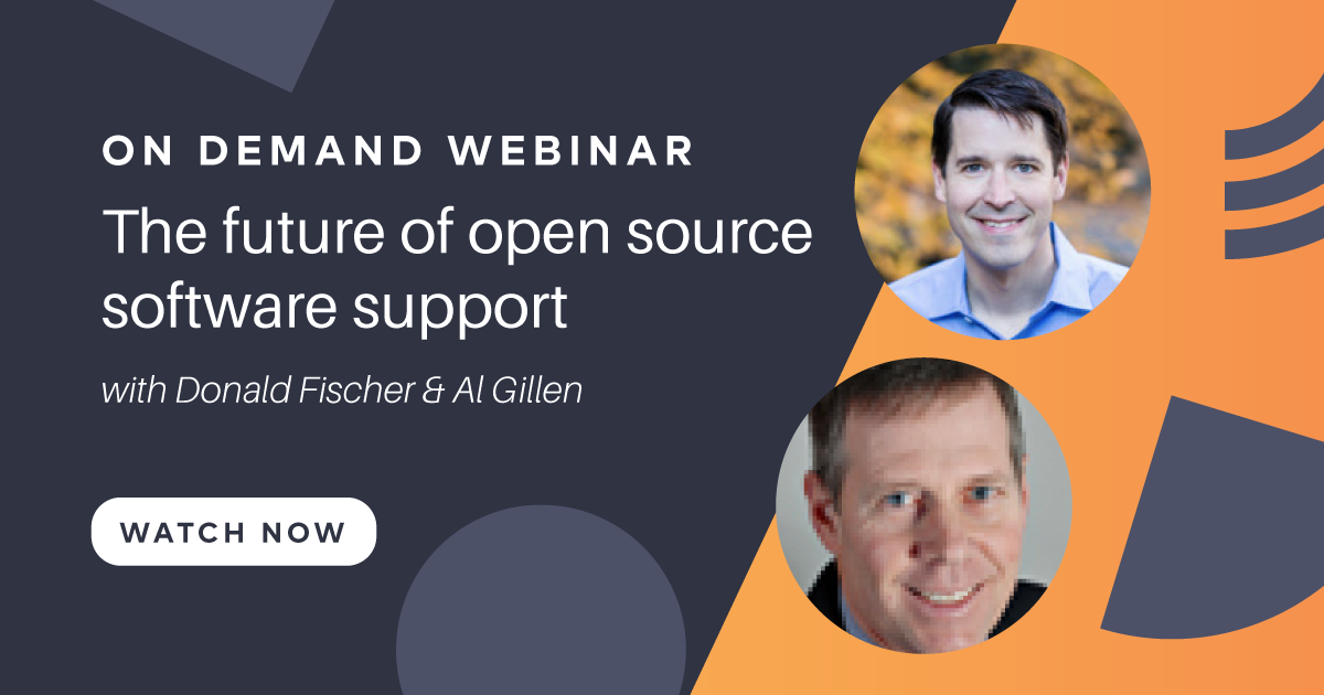 The future of open source software support
