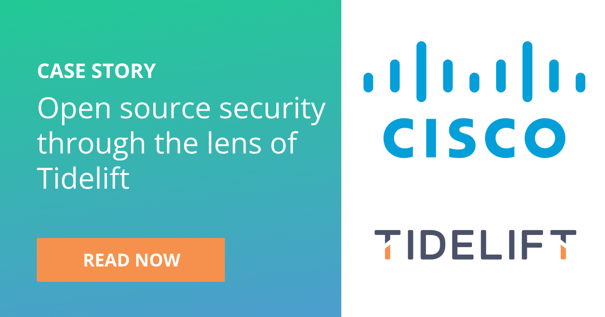 Open source security through the lens of Tidelift