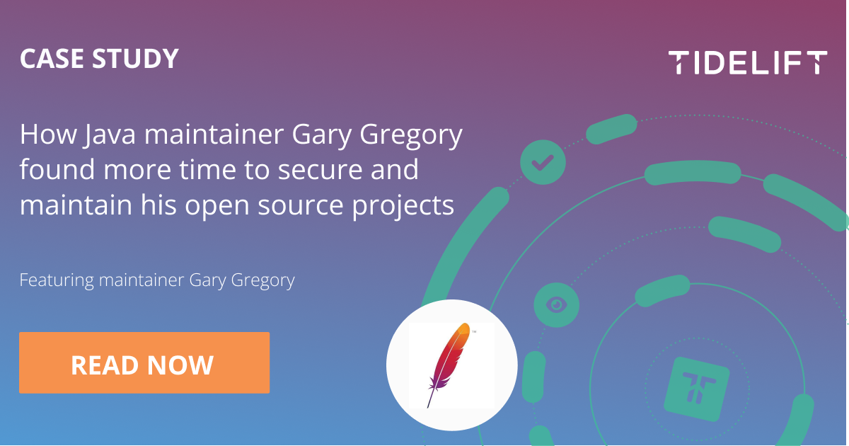 Maintainer case study: How Java maintainer Gary Gregory found more time to secure and maintain his open source projects