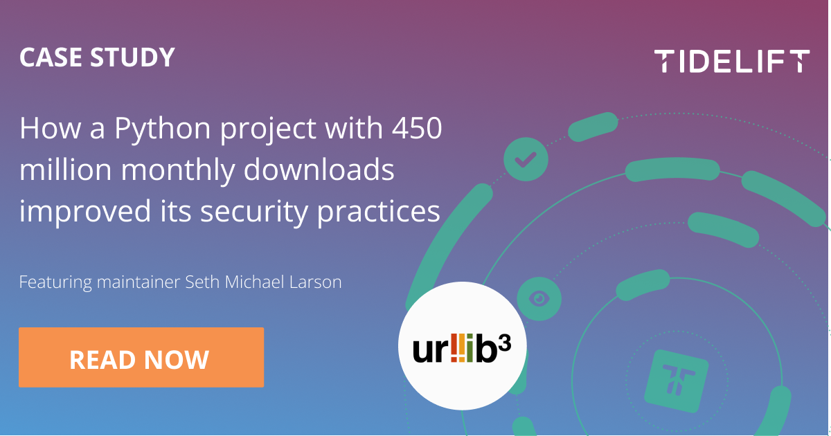 Maintainer case study: How a Python project with 450 million monthly downloads improved its security practices