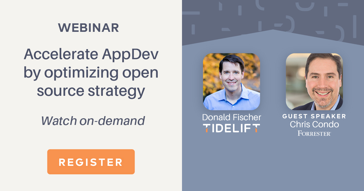 Accelerate app development by optimizing your organization’s open source strategy