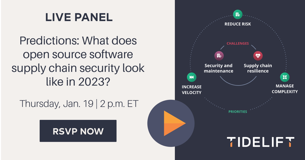Predictions: What does open source software supply chain security look like in 2023?